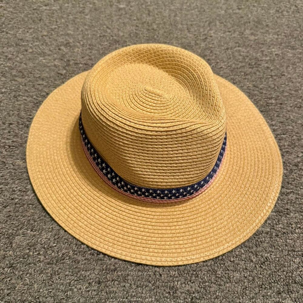 Unbranded Women's Tan and Yellow Hat